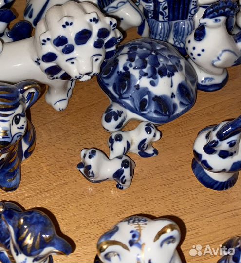 Фигурки гжель