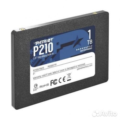 Накопитель SSD Patriot P210 1Tb (P210S1TB25)