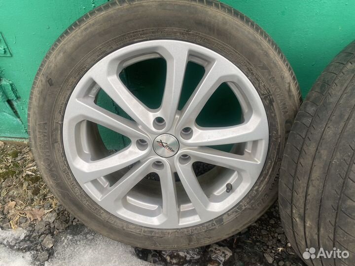 Комплект колес r 17 5*114.3 215/55 X-trike
