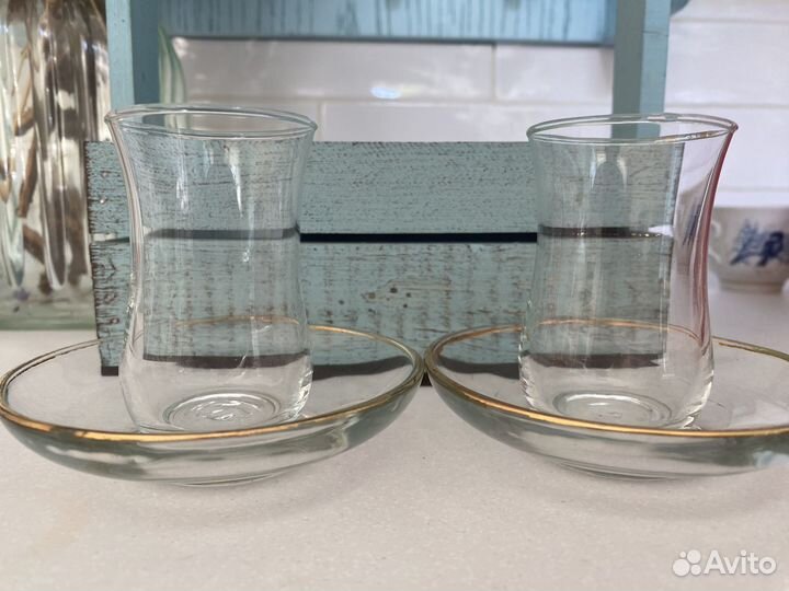 Турецкие стаканы для чая армуду