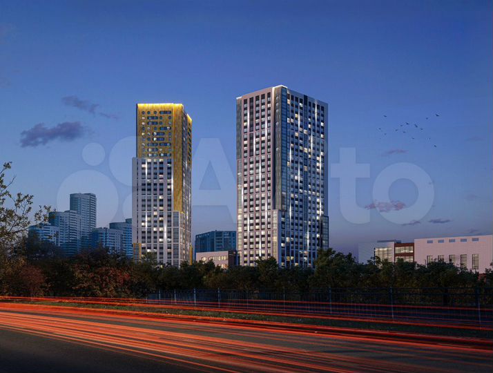 2-к. квартира, 69,8 м², 2/12 эт.