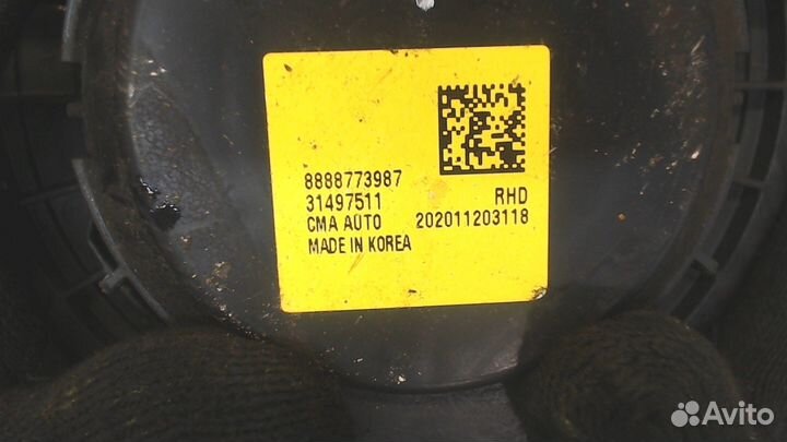 Двигатель отопителя Skoda Octavia (A7), 2016