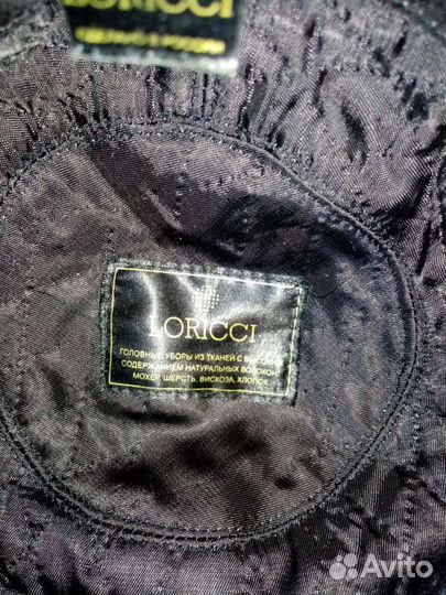 Шляпа женская черная