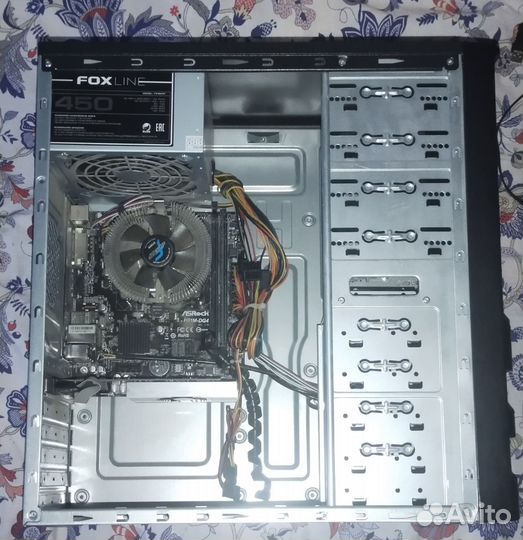 Компьютер(С монитором, клавиатурой, мышью колонк.)