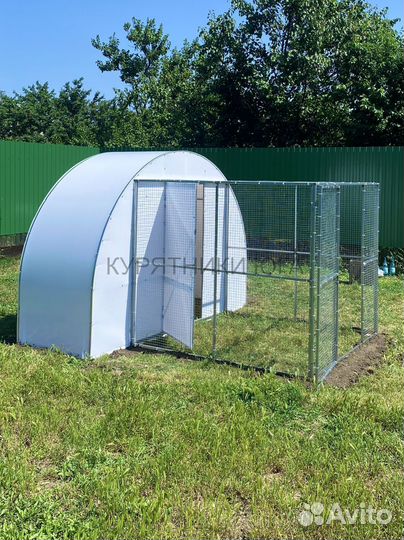 Курятник с выгулом