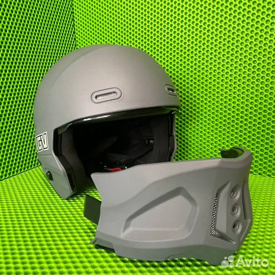 Шлем для мотоцикла трансформер 2в1 мотошлем