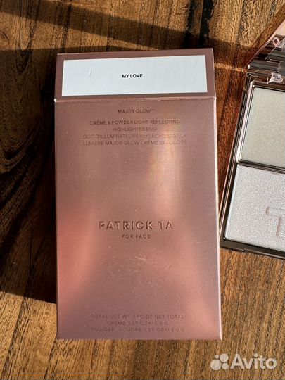 Patrick Ta Major Glow Highlighter My love в наличи