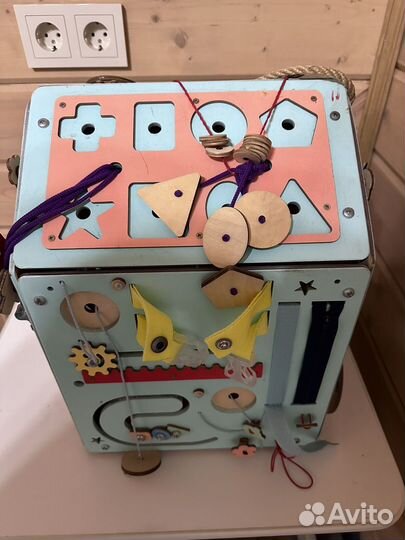 Бизиборд домик большой