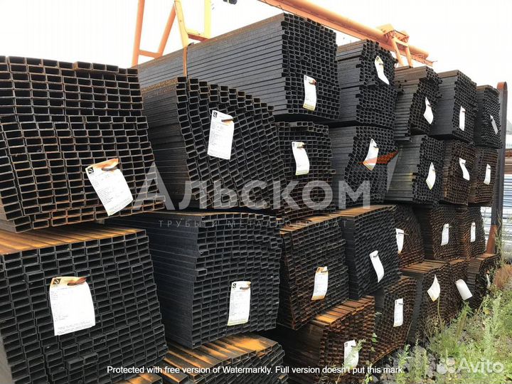 Трубы профильные на забор 40х20х1,5