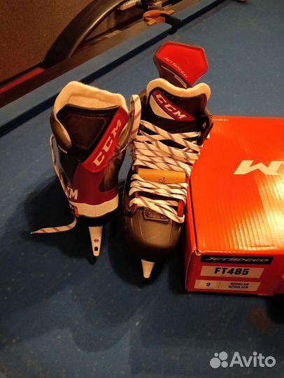 Коньки хоккейные CCM FT485 SR размер 9