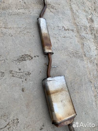 Глушитель в сборе Renault Duster 2 (Hjd) 2 1.3 TCE