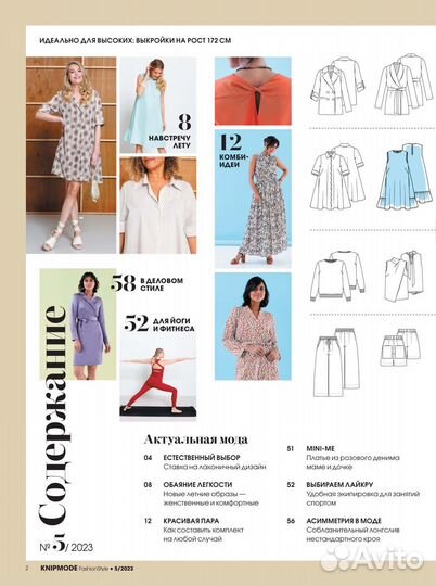 Журналы Knipmode выкройки 2020 2021 2022 2023