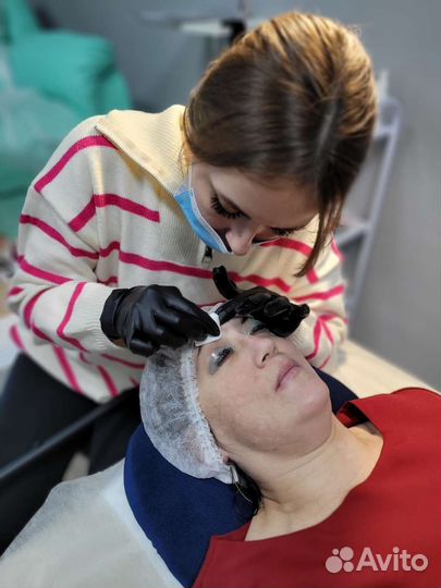 Обучение ламинирование и ботокс ресниц