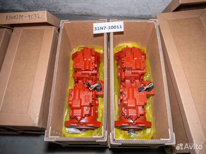 Гидромоторы хода - блок поршней Хитачи zx225lc