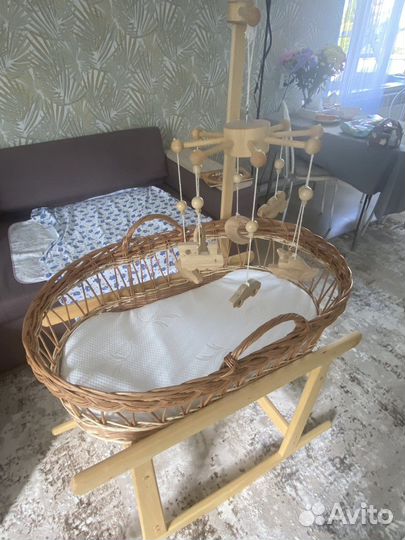 Люлька колыбель из лозы