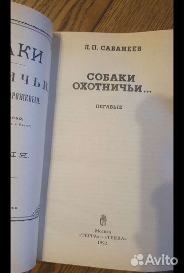 Книга Сабанеева Охотничьи собаки Легавые