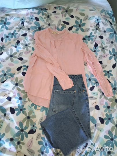 Рубашки футболки джинсы