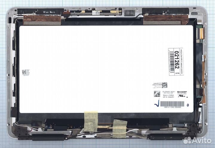 Модуль - для Dell XPS 11 черный с рамкой, Диагонал