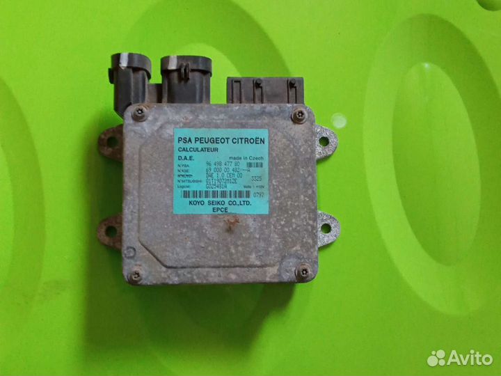 Блок управления усилителя руля citroen C3