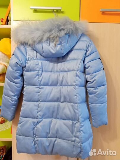 Пуховик для девочки 122