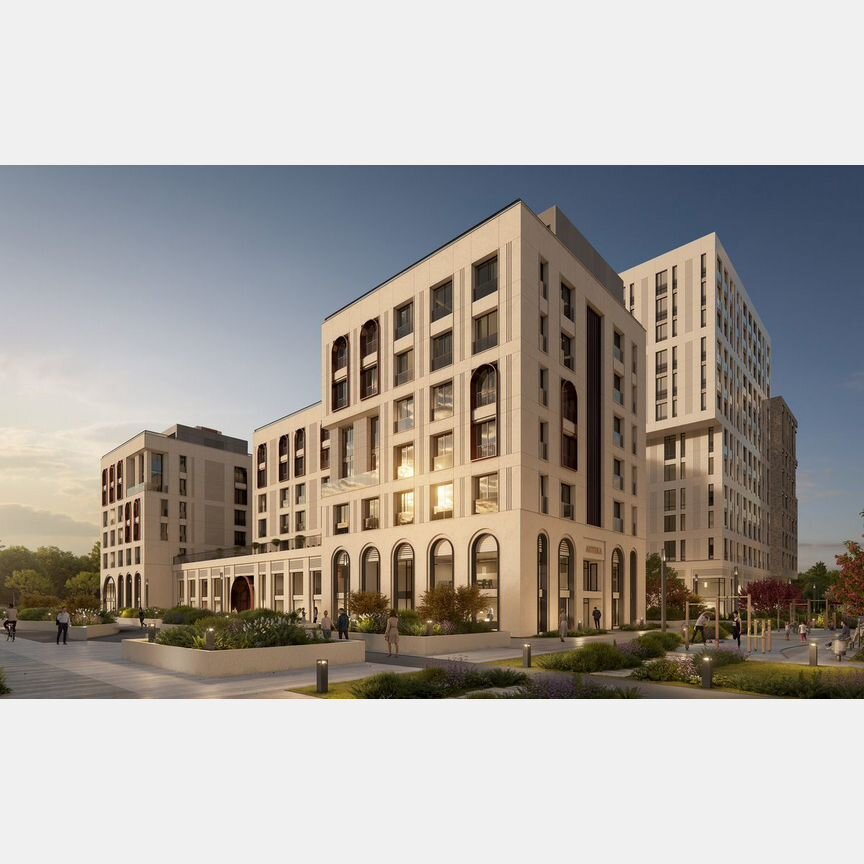 3-к. квартира, 68,1 м², 4/5 эт.