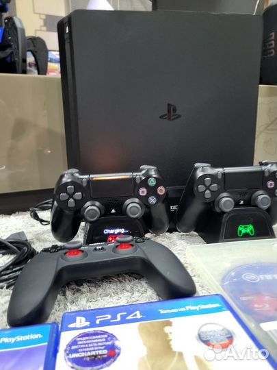 Sony PS4 игры иджойстик