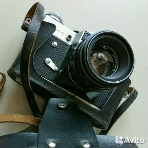 Фотоаппарат пленочный Зенит Е объектив helios-44-2