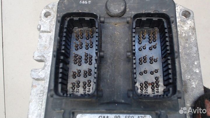Блок управления двигателем Opel Zafira A, 2000