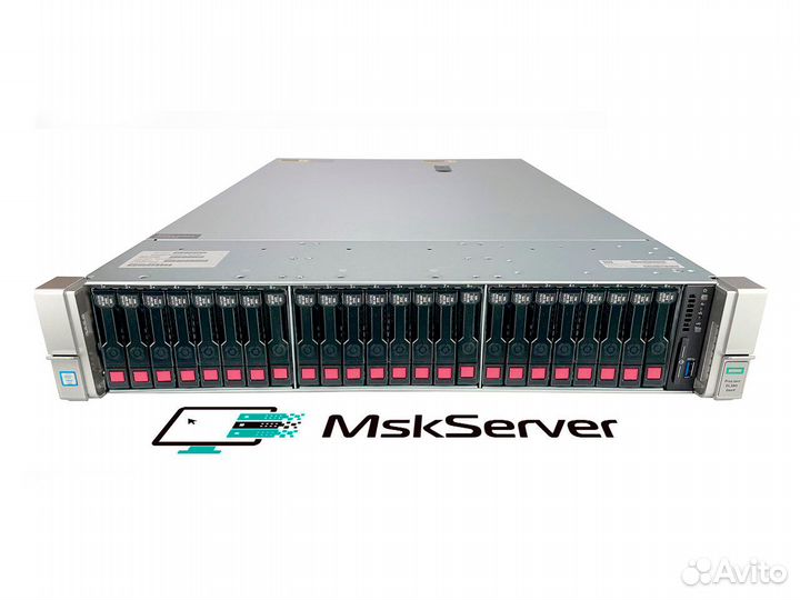 Сервер HP DL380 Gen9 24xSFF 2x E5-2697v4 256Gb