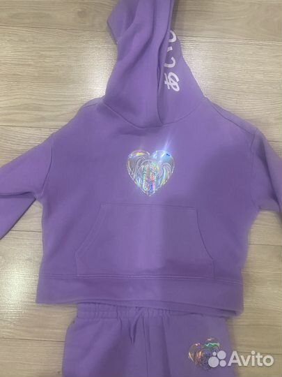 Утепленный спортивный костюм