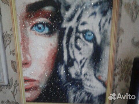 Готовые картины. Алмазные и акриловые