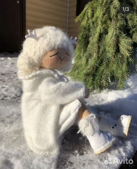 Интерьерная кукла тильда