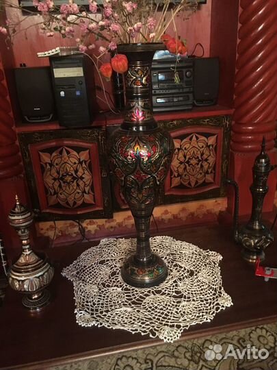 Индийская ваза 75см