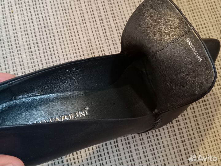 Туфли натуральная кожа 38