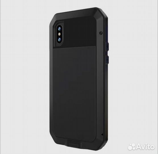 Бронированный противоударный чехол iPhone X / Xs