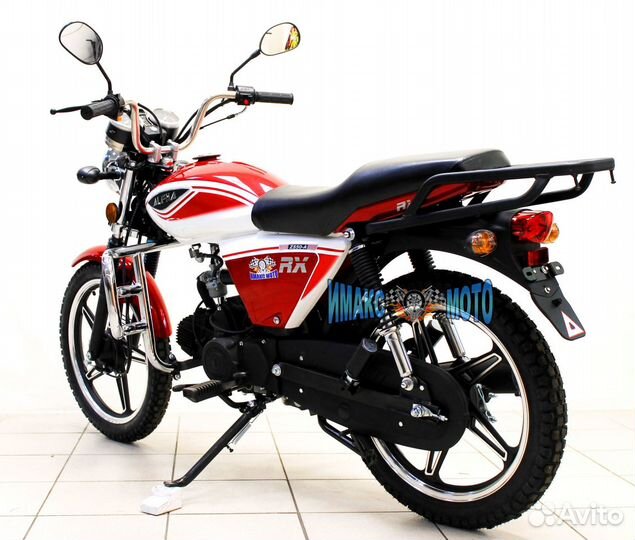 Мопед Motoland Альфа RX 11, 110 см3. red/white