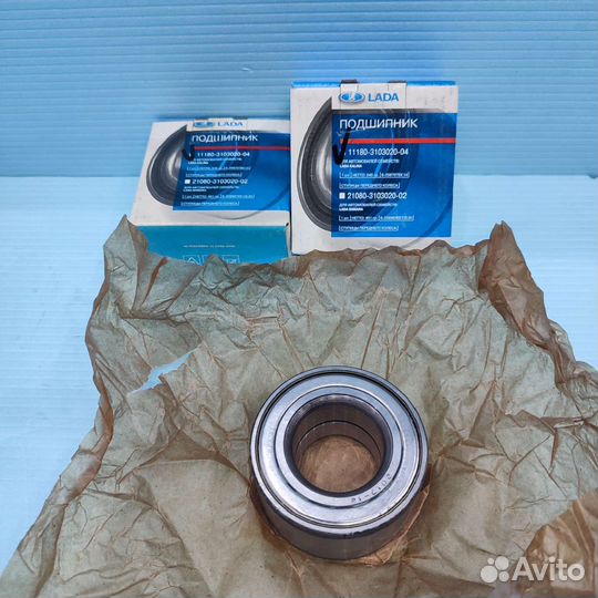 Передний подшипник ступицы ваз