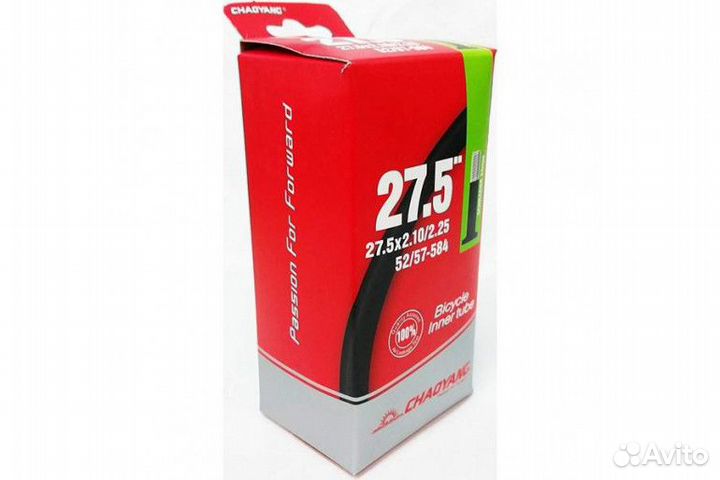 Камера 27.5x2.10/2.215 авто для велосипедов