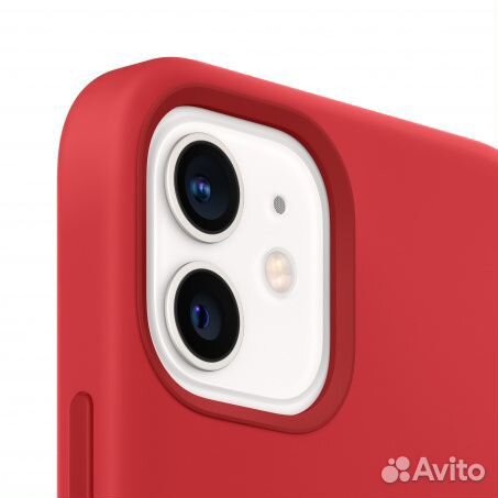 Оригинал Silicone Case для iPhone 12 /12 Pro Red