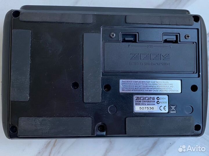 Гитарный процессор zoom G2.1u