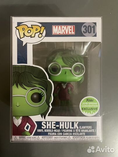 Фигурка Funko PopMarvel She Hulk Lawyer(eccc2018)