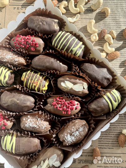 Королевские финики в шоколаде