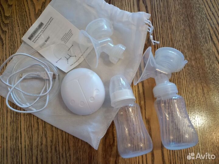 Молокоотсос двойной электрический
