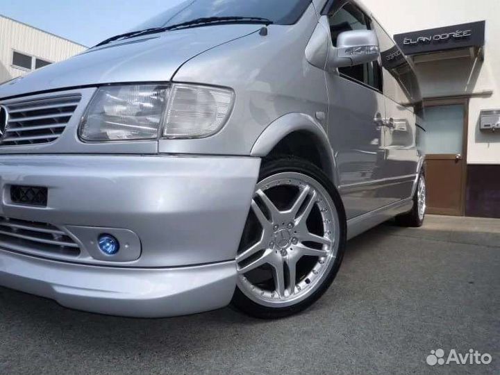 Mercedes vito w638 накладки бампера