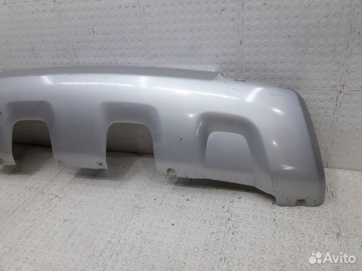 Накладка бампера задняя Renault Duster 2015