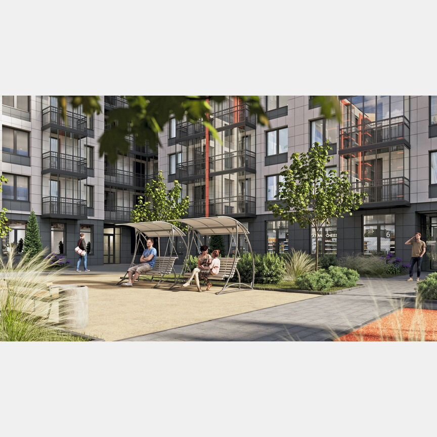2-к. квартира, 60,7 м², 9/9 эт.