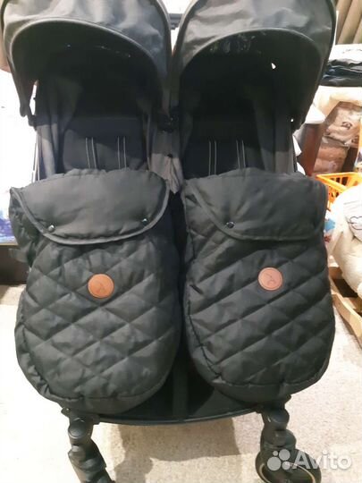 Прогулочная коляска для двойни или погодок б/у