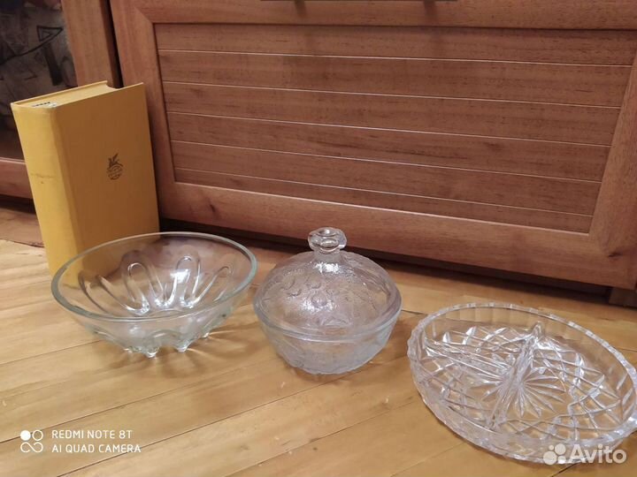 Вазы хрусталь СССР