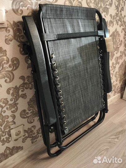 Кресло шезлонг складное