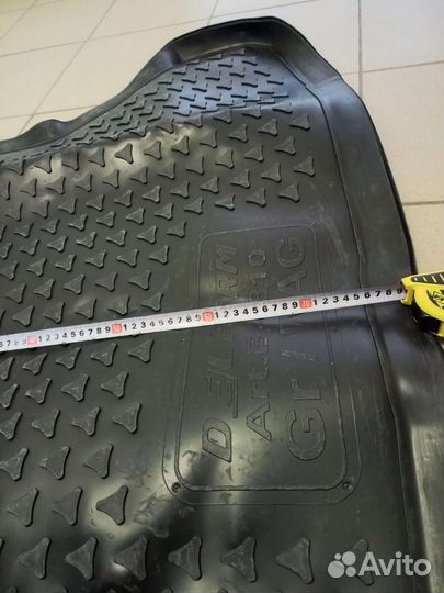 Коврик багажника калина, гранта, седан